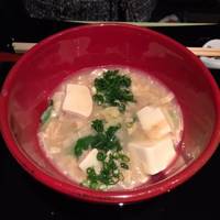 中華風ピラフ湯葉と豆腐の餡