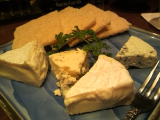 チーズ盛り合わせ