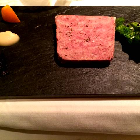 鴨肉のテリーヌ