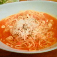 ツナのトマトソース仕立て