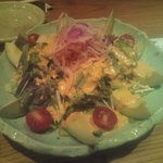 たらば蟹とアボカドのさらだ