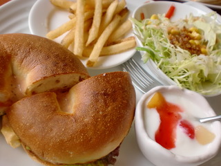 ベーグルサンドセット