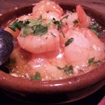 エビのニンニクオイル煮