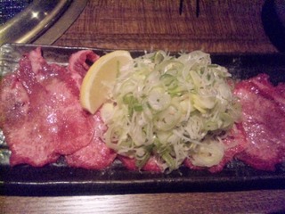ねぎ塩生牛タン