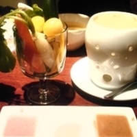 厳選野菜サラダコーナーの新鮮野菜