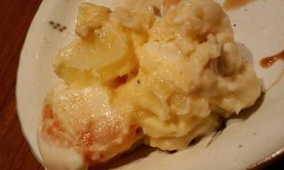 えびとほたてのポテマヨサラダ