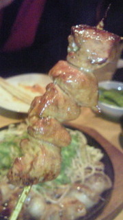 レバー串（タレ）