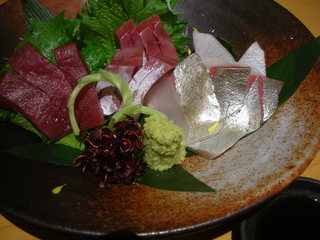 お造り三種盛り