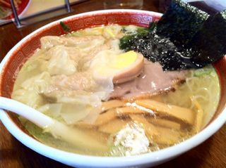 雲丹ワンタン麺