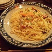 明太子のカルボナーラ