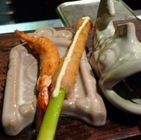 アスパラベーコンの串揚げ