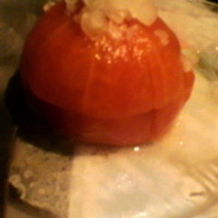 丸ごとトマトのサラダ　柚子胡椒風味