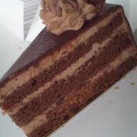 ミルクチョコレートのケーキ