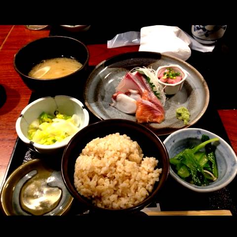 本日の刺身定食