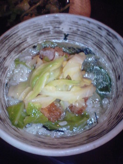 とんかつ茶づけ