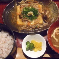 豆富の野菜あんかけ御膳