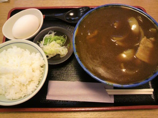 カレー蕎麦堪能セット