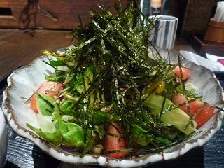 料理長のまかないサラダ定食