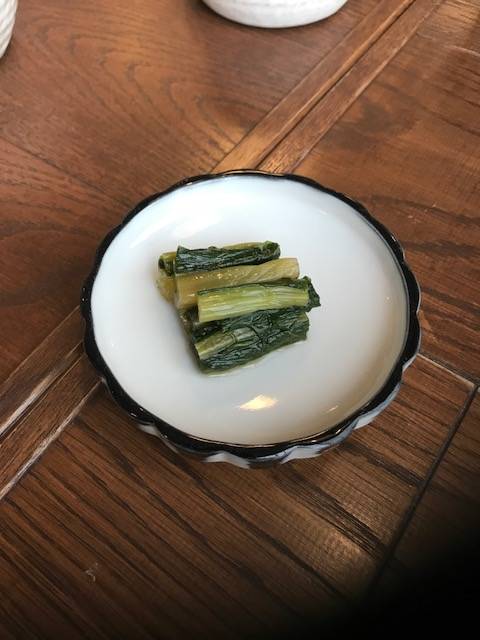 野沢菜漬け