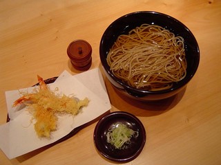 冷かけ天ぷらそば