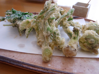 山菜の天ぷら
