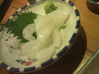 イカの刺身