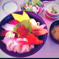 女性限定ちらし丼