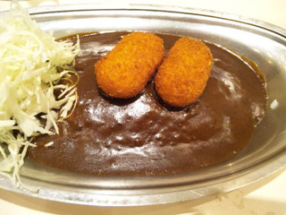カニクリームコロッケカレー