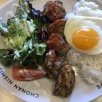 ケイジャンチキンプレート