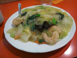 海老中華飯　スープ付