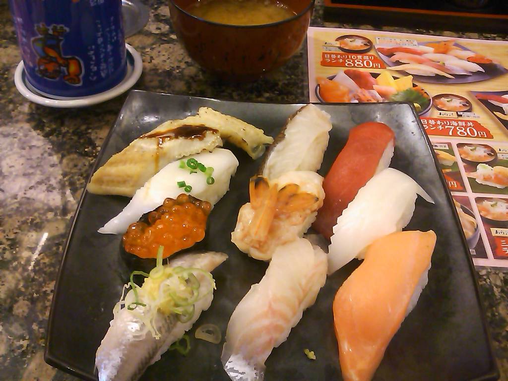 日替わり10貫ランチ