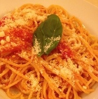 ランチ　完熟トマトのスパゲッティー