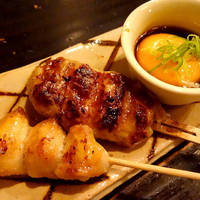 ぼんじり串＆とりつくね（月見）