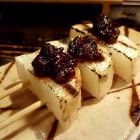 長芋の鶏味噌田楽