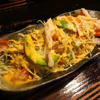 蒸し鶏とアボガドのコブサラダ　ハーフ