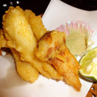 松茸とエリンギの天婦羅