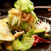 湯引きキャベツの柚子味噌サラダ