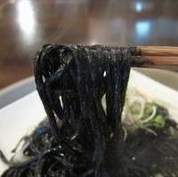 プレート麺　ブラック