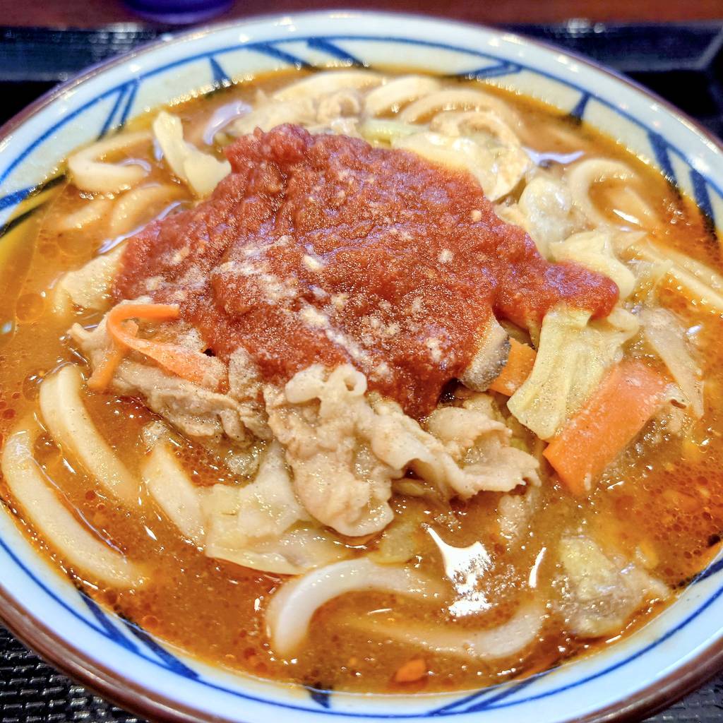 俺たちのトマト豚汁うどん