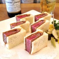 極上ビーフヘレカツサンド