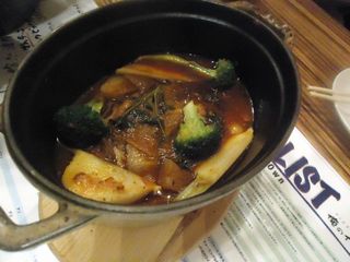 仔羊のトマト煮込み