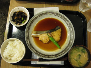 さわらの煮付け定食