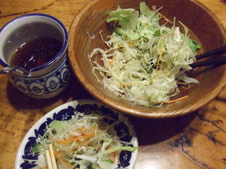 お昼の盛合せフライ定食