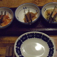 お昼の盛合せフライ定食