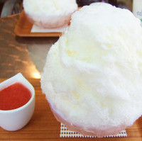 天然氷かき氷　いちごみるく