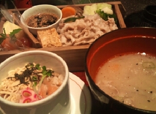 黒豚野菜蒸しセット