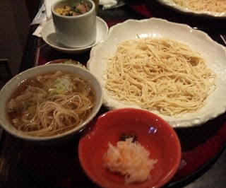 黒豚つけ麺セット