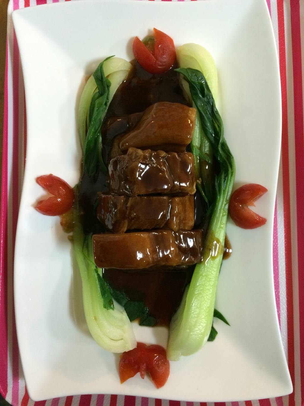 角煮と野菜のトロット炒め