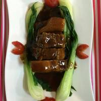 角煮と野菜のトロット炒め