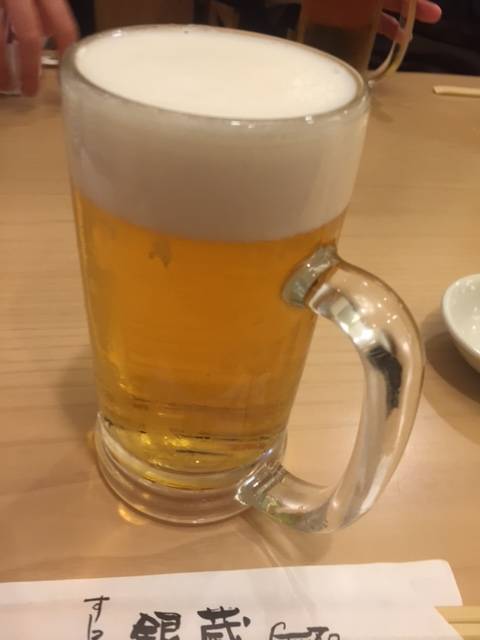 生ビール（飲み放題）